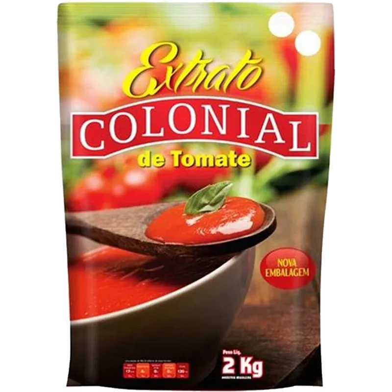 Colonial Extrato de Tomate Sachê 2kg