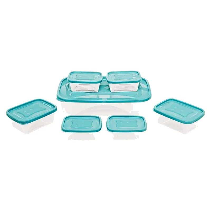 Plastbon Kit Pote Retangular 7 Peças