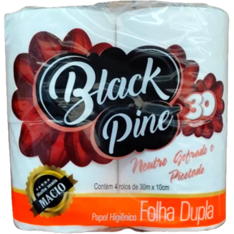 Black Pine Papel Higiênico Folha Dupla 30m