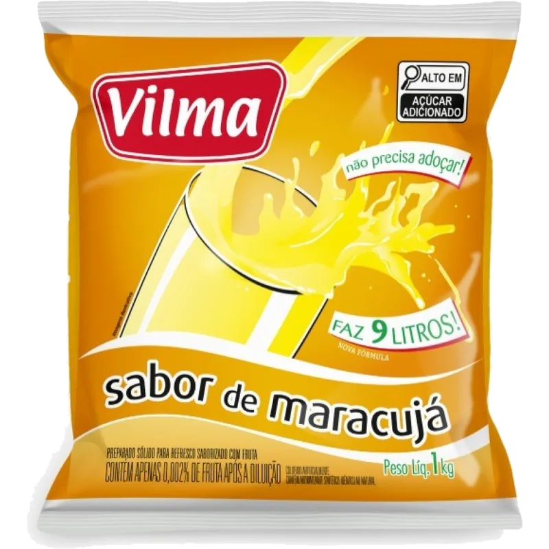 Vilma Refresco Maracujá 240g