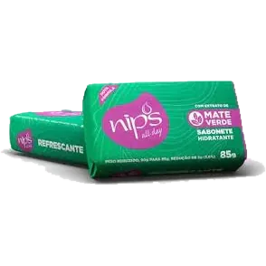Nips All Day Sabonete Mate Verde 85g