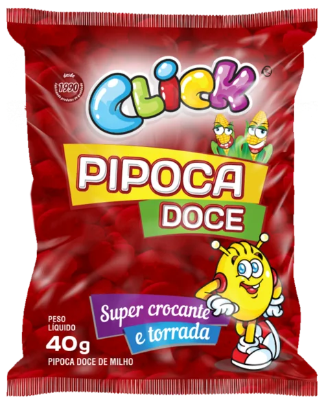 Click Pipoca Doce 40g