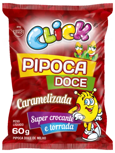 Click Pipoca Caramelizada 60g