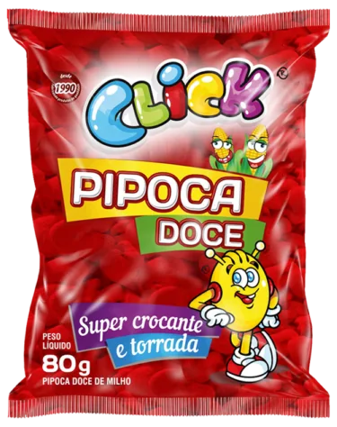 Click Pipoca Doce 80g