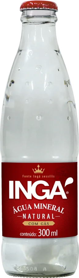 Ingá Gourmet Sustentável Com Gás Vidro 300ml