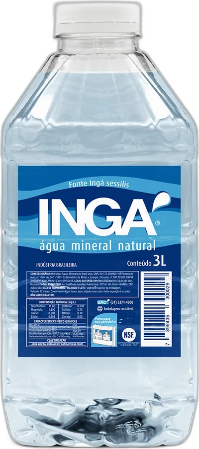 Ingá Sem Gás 3L